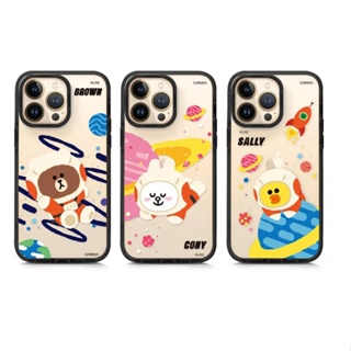 GARMMA永橙 LINE FRIENDS iPhone 14系列 經典款保護殼 太空系列 熊大/兔兔/莎莉【魔力電玩】