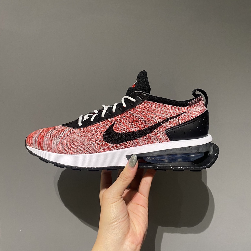 【R-MAN】台灣公司貨 NIKE AIR MAX FLYKNIT RACER 紅黑 慢跑鞋 FD2764-600