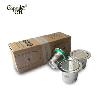 nespresso 不鏽鋼膠囊 重複性咖啡膠囊 雀巢咖啡機膠囊(小顆)