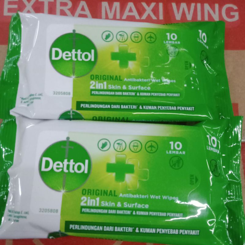 滴露 Dettol 原裝濕巾 10 片