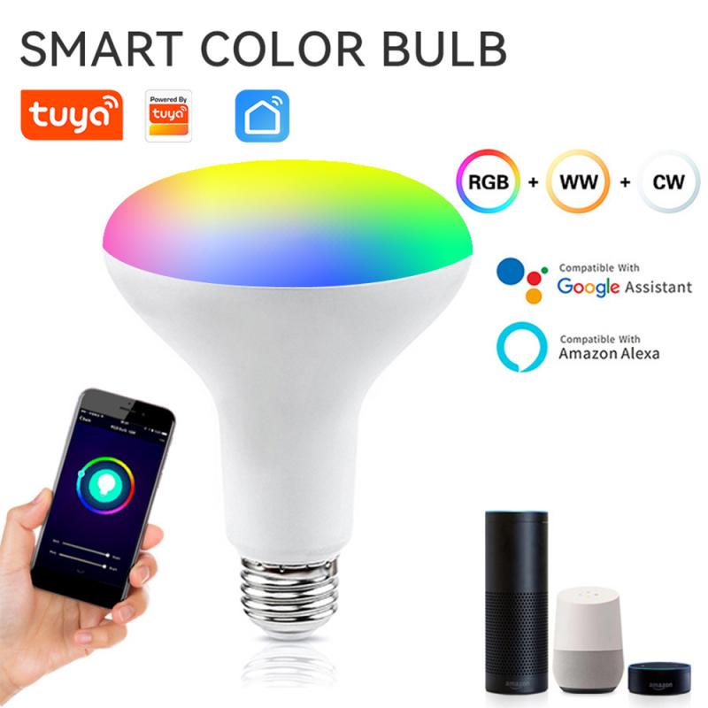 9W Tuya Smart Home RGB Smart Light Bulb E27 LED Lights Bluet