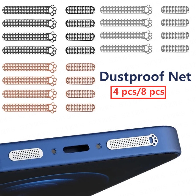 適用於 iPhone 14 13 12 11 Pro Max 通用電話揚聲器聽筒網的金屬防塵網, 用於 iPad 防塵保