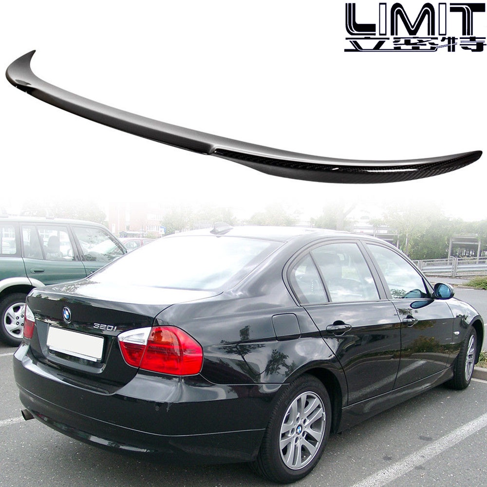Limit-立密特 BMW 3系列 E90 4門 V款 尾翼 素材 烤漆 卡夢 改裝配件 2006-2011
