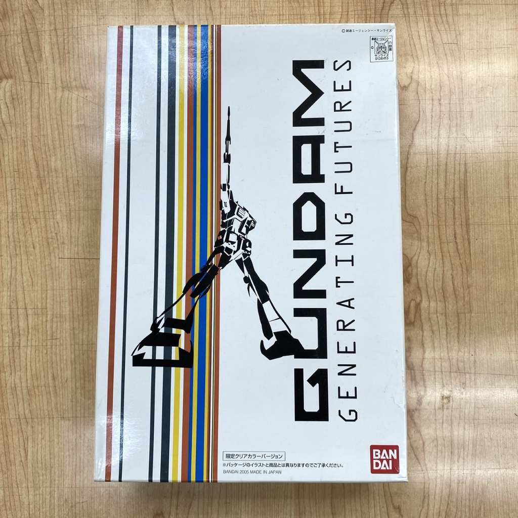 萬代 BANDAI HG RX-78-2 鋼彈 彩色透明版 2005 上野森美術館 日本會場限定