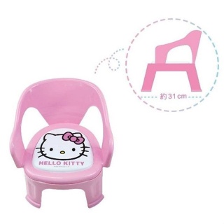 ♥小玫瑰日本精品♥Hello Kitty 洗澡椅 矮凳 小椅子 塑膠椅 兒童椅 大臉圖樣 紅色 粉色 ~7