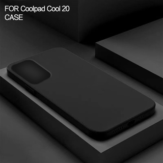 適用於外殼 Coolpad Cool 20 防震保護套矽膠套 TPU 黑色/透明軟套