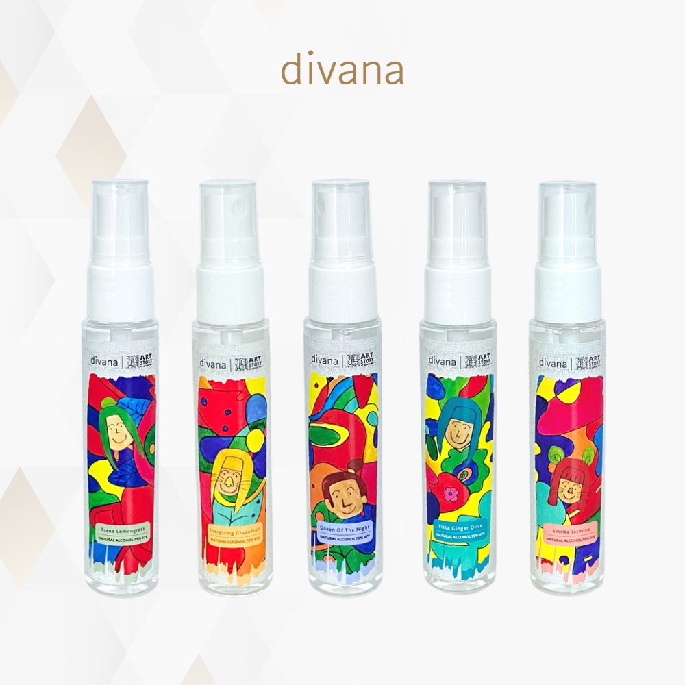 現貨 泰國 DIVANA 手部香氛噴霧 Hand Spray 30ml 香氛 保濕 五種香味