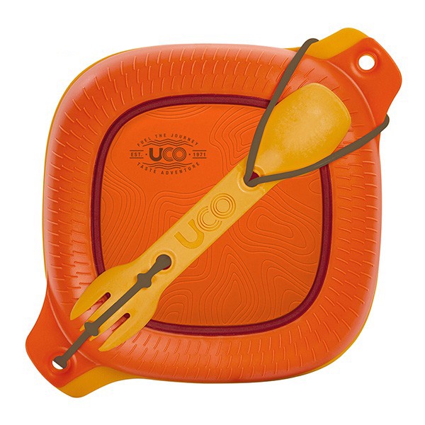 美國【UCO】WARE MESS KITS 4件組 餐盒組/便當盒 /無雙酚A/戶外用餐具 耐熱115度至-25度