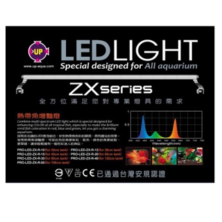 UP 雅柏 ZX UX 熱帶魚增豔燈 1尺-5尺 LED燈