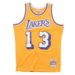 NBA 球迷版球衣 Wilt Chamberlain 1971-72 Home 湖人 黃