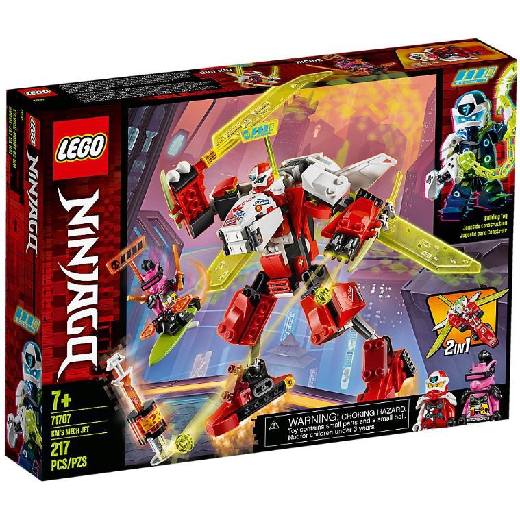 【現貨供應中】LEGO 樂高 71707 Ninjago 忍者赤地的機甲噴射機 旋風忍者