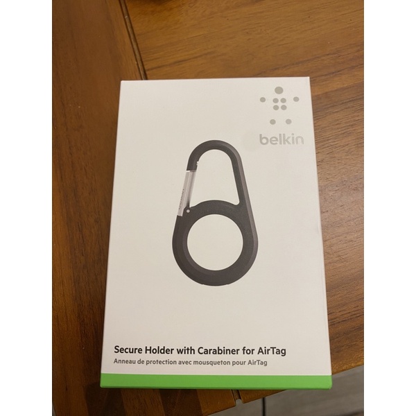 AirTag 適用的Belkin Secure holder(付登山扣）