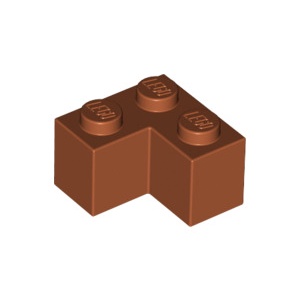 [樂磚庫] LEGO 2357 磚 基本型 深橘色 2x2 4164442 6253417