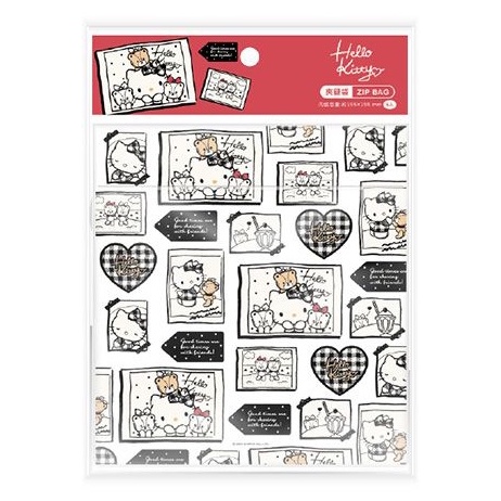 御衣坊 Hello Kitty 夾鏈袋(相片款)大(5入) 三麗鷗Sanrio授權【小三美日】 DS009380