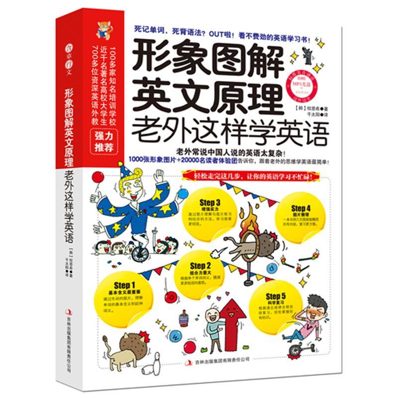 形象圖解英文原理老外這樣學英語圖像文字左右腦開發英語書籍 蝦皮購物