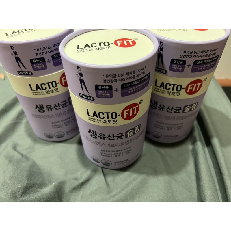 即期品* 韓國 LACTO-FIT 益生菌生60包 SLIM 鍾根堂 藤黃果 Probiotics Slim