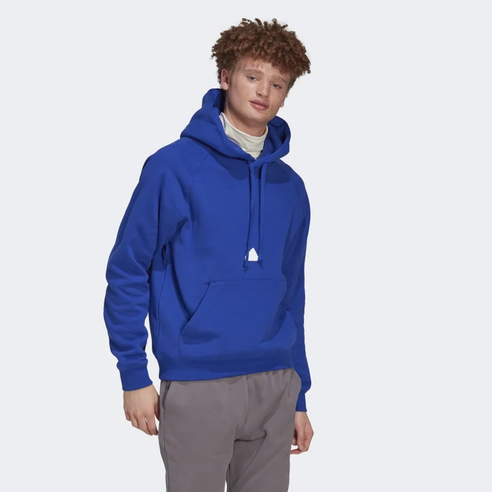 ADIDAS 帽T 運動上衣 M NEW FL HOODIE 男 HN1953 藍色