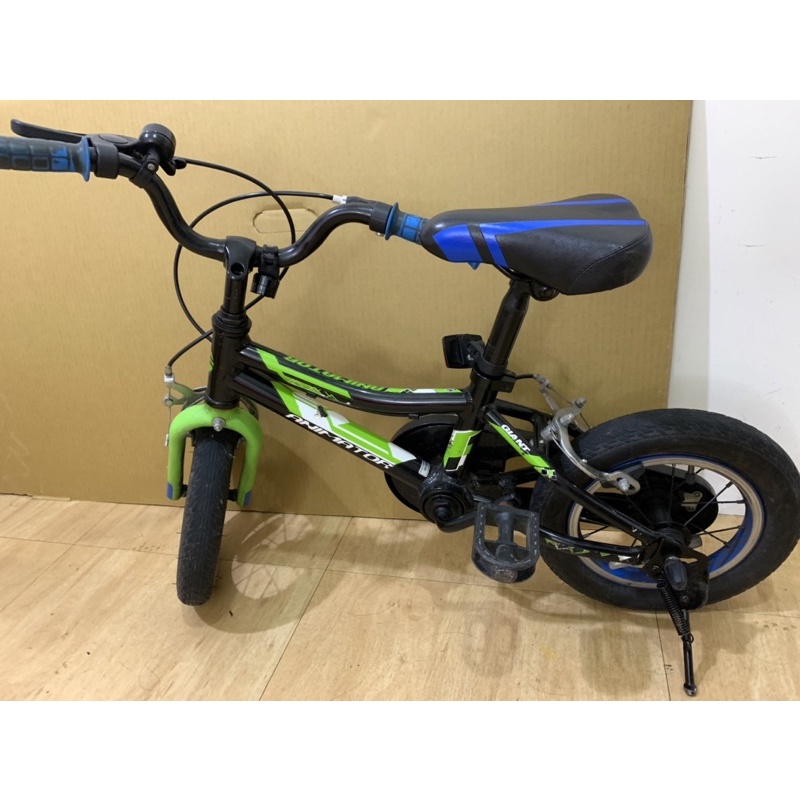 捷安特 GIANT ANIMATOR 12吋兒童腳踏車/童車 黑綠色