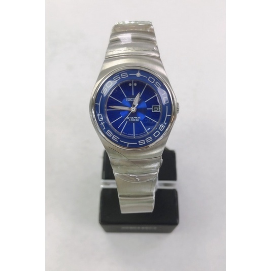 SEIKO精工 女 時尚藍色石英腕錶 (7N82-0AE03)  SK008