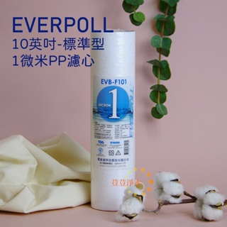 EVERPOLL EVB-F101 1微米PP濾心 10英吋標準規格