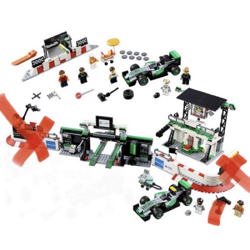 LEGO 75883 speed 賓士 F1(二手)