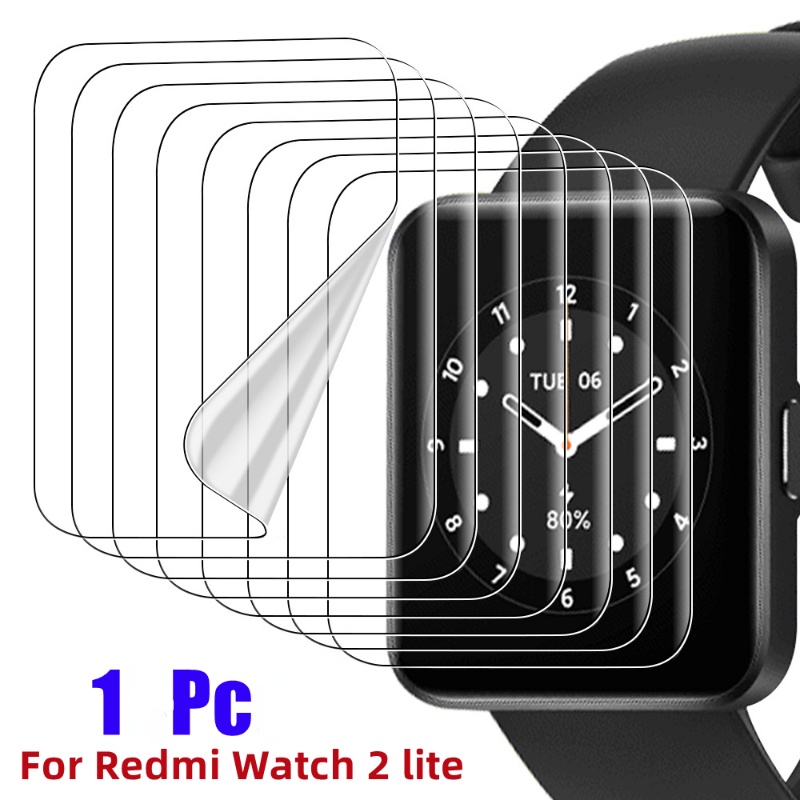 【批發價】5個起批XIAOMI MI 適用於小米 Mi Watch 2 Lite / Redmi 手錶9D水凝膠膜