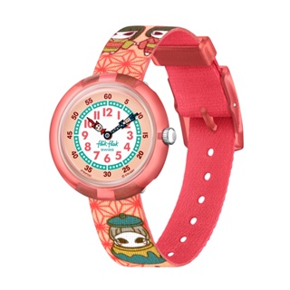 【FlikFlak】兒童手錶 座敷童子 (31.85mm) 瑞士錶 兒童錶 編織錶帶 FBNP200