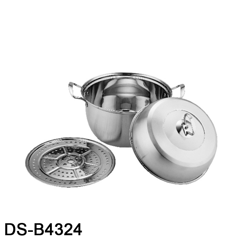 💰10倍蝦幣回饋💰Dashiang 日式不鏽鋼蒸煮鍋 DS-B4324