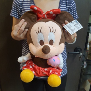 米妮 全身 迪士尼 抱枕 正版 迪士尼 娃娃 小娃娃 玩偶 小玩偶 t00011640
