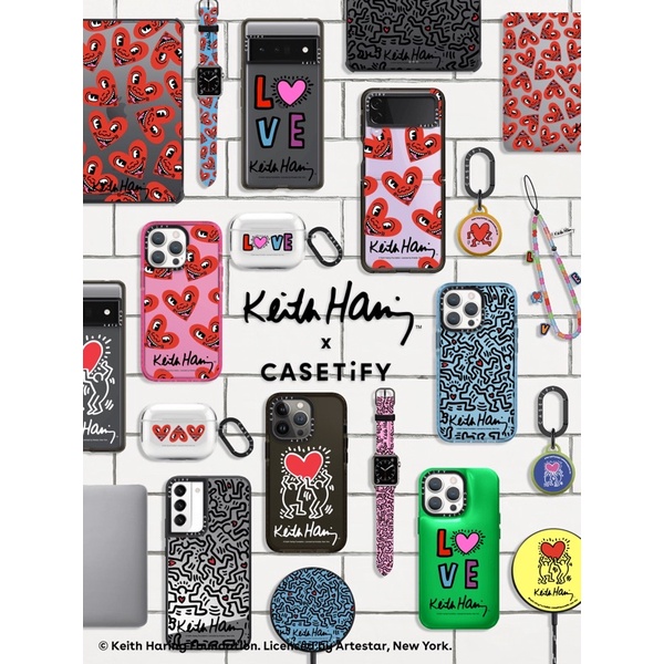 keith hating x Casetify 手機殼 iphone 13 14 casetify 防摔手機殼