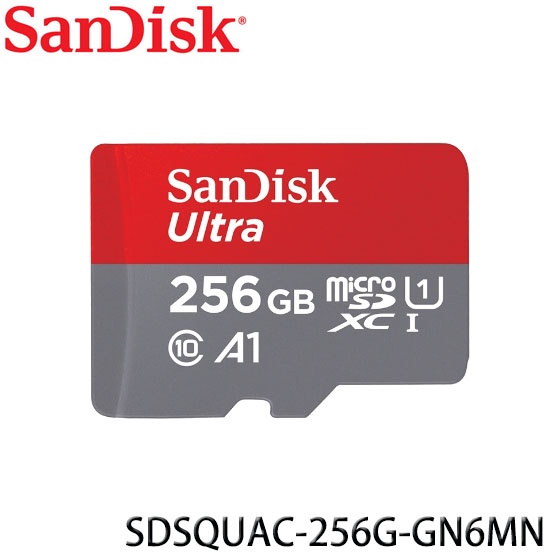 【MR3C】含稅公司貨 256G SanDisk Ultra Micro SD 256GB UHS-I A1 150MB