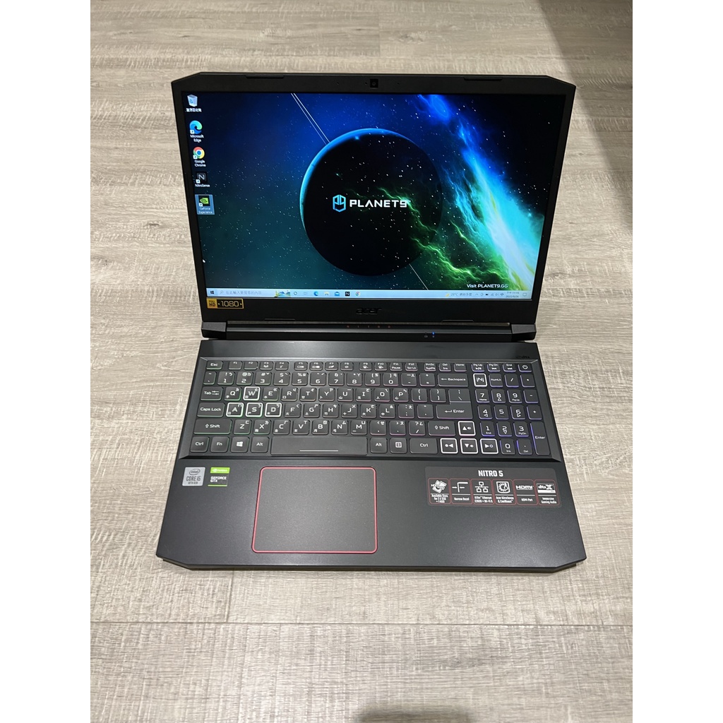 ACER 電競筆電 AN515-55 I5-10300H 8G 雙碟 GTX1650 二手筆電 遊戲筆電 專屬賣場