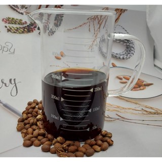 量杯 帶刻度 耐熱玻璃量杯 實驗室量杯 咖啡分享杯 透明牛奶杯
