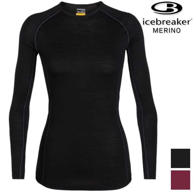 Icebreaker Zone BF150 女款網眼透氣長袖上衣/美麗諾羊毛排汗衣 104331