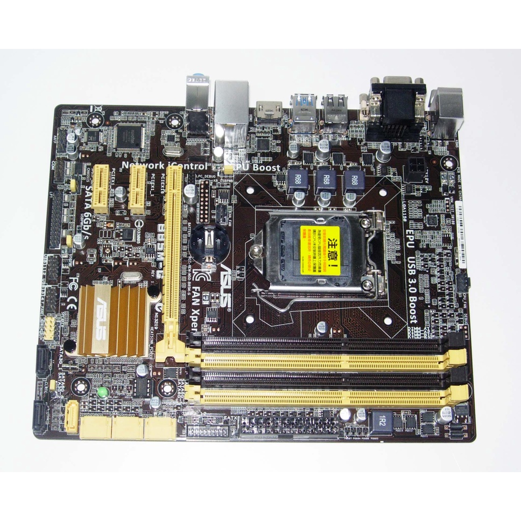 【大媽電腦】華碩 B85M-G 主機板 1150腳位 DDR3 B85晶片組 SATA3 USB3 HDMI