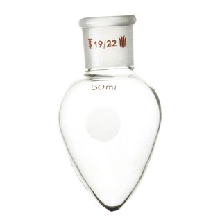 《SYNTHWARE》梨型濃縮燒瓶具磨口 Flask, Boiling,Heart-Shaped, with Joint