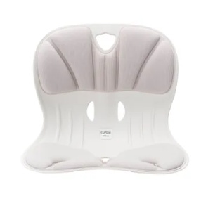 韓國二手Curble Wider 3D護脊美學椅墊成人款(象牙灰)