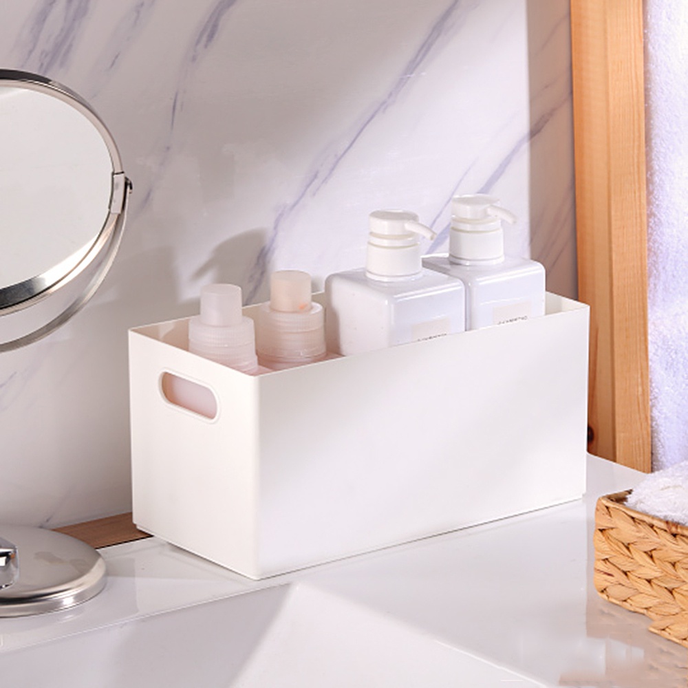 《真心良品》KEYWAY白色里可5號方塊收納置物盒 桌上收納 可超取 開發票 TLR05