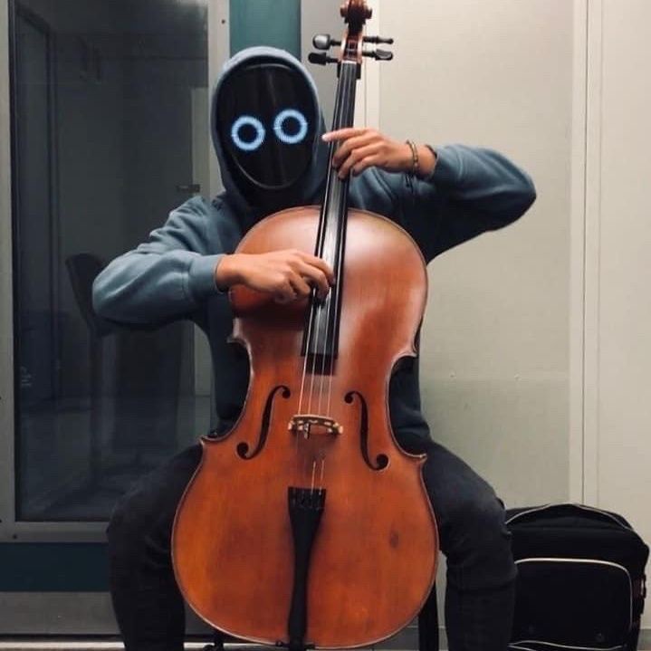 ☇LED手勢感應變臉面具APP自定義藍牙shining mask Boywithuke 蝦皮購物