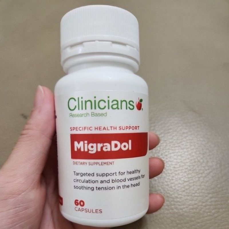 現貨特價紐西蘭clincians 科立純偏頭安膠囊60粒migradol 偏頭痛 蝦皮購物