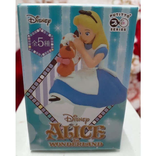 全新未使用 Disney 迪士尼 ALICE 愛麗絲夢遊仙境 愛麗絲 瘋帽 杯緣子 盒玩 公仔