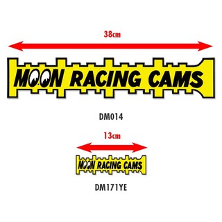 【MOONEYES】 Racing Cams Sticker 防水 貼紙 兩種尺寸可選擇 [DM014]