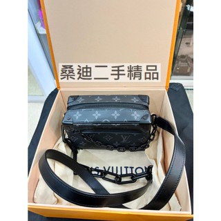 LV M44735 MINI SOFT TRUNK 黑色原花盒子包