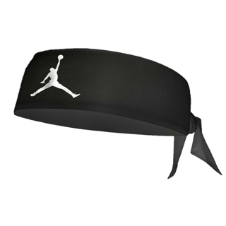 Nike 頭帶 Jordan 男女 黑 綁帶式 透氣 快乾 籃球 網球 喬丹【ACS】 JJN0001-0OS