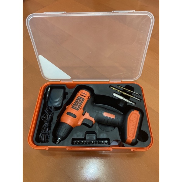 全新 BLACK+DECKER 12V Max 鋰電起子機13件組 LD12SP