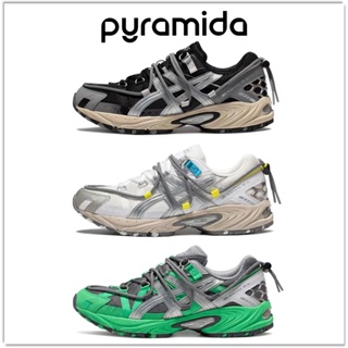 Puramida-ASICS KAHANA TR V2 亞瑟士 復古 機能 黑銀 白銀 灰綠 休閒鞋 運動鞋 男女鞋