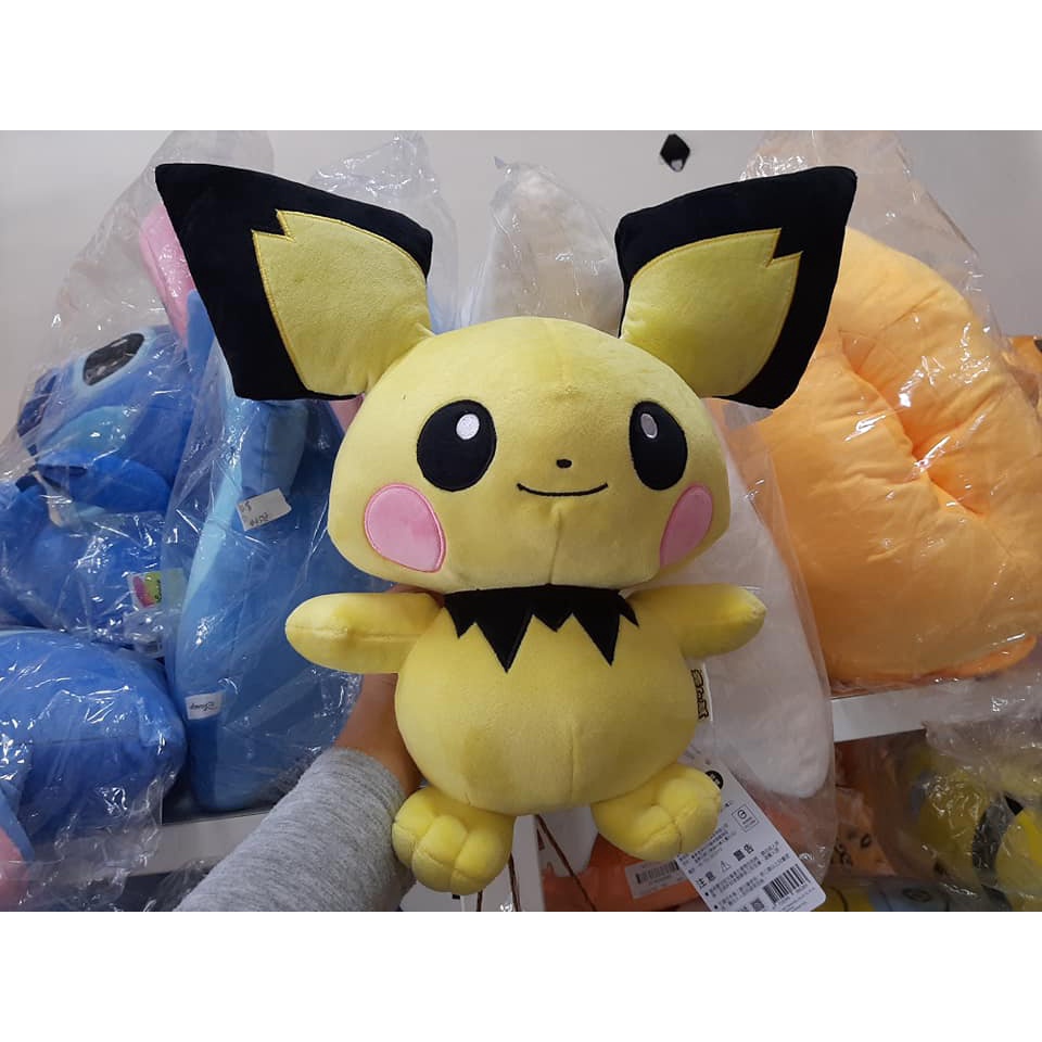皮丘娃娃~寶可夢娃娃 正版神奇寶貝~皮丘~精靈寶可夢娃娃~12吋~皮丘玩偶~~生日情人禮物~全省配送 聖誕節