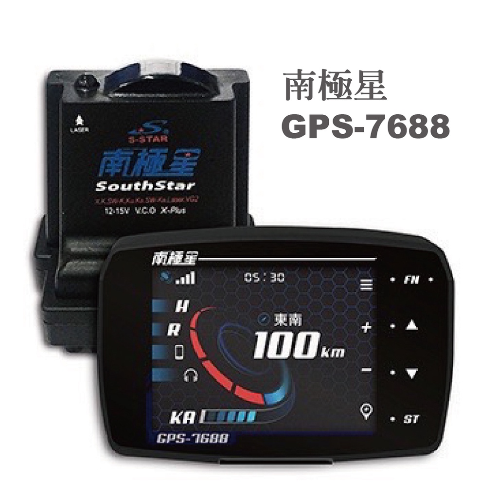 聊聊優惠【發現者】南極星 GPS-7688 液晶彩屏 區間測速 固定照相 觸控圖型顯示 APP 雲端更新GPS