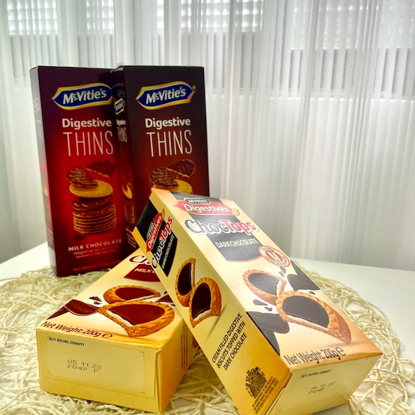 澳洲直送🇦🇺現貨 McVitie's 巧克力消化餅乾 / 夾心餅乾