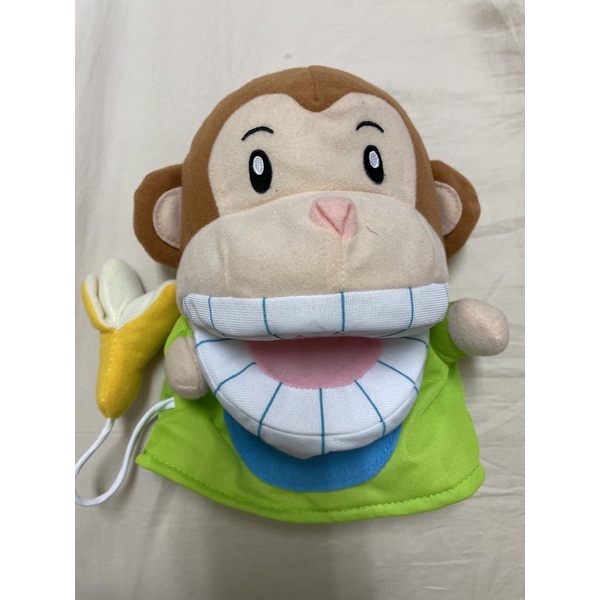 【二手】巧虎猴子+香蕉 布偶